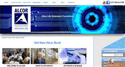 Desktop Screenshot of cryonics.com